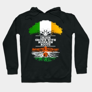 Irish Grown With Nigerien Roots - Gift for Nigerien With Roots From Niger Hoodie